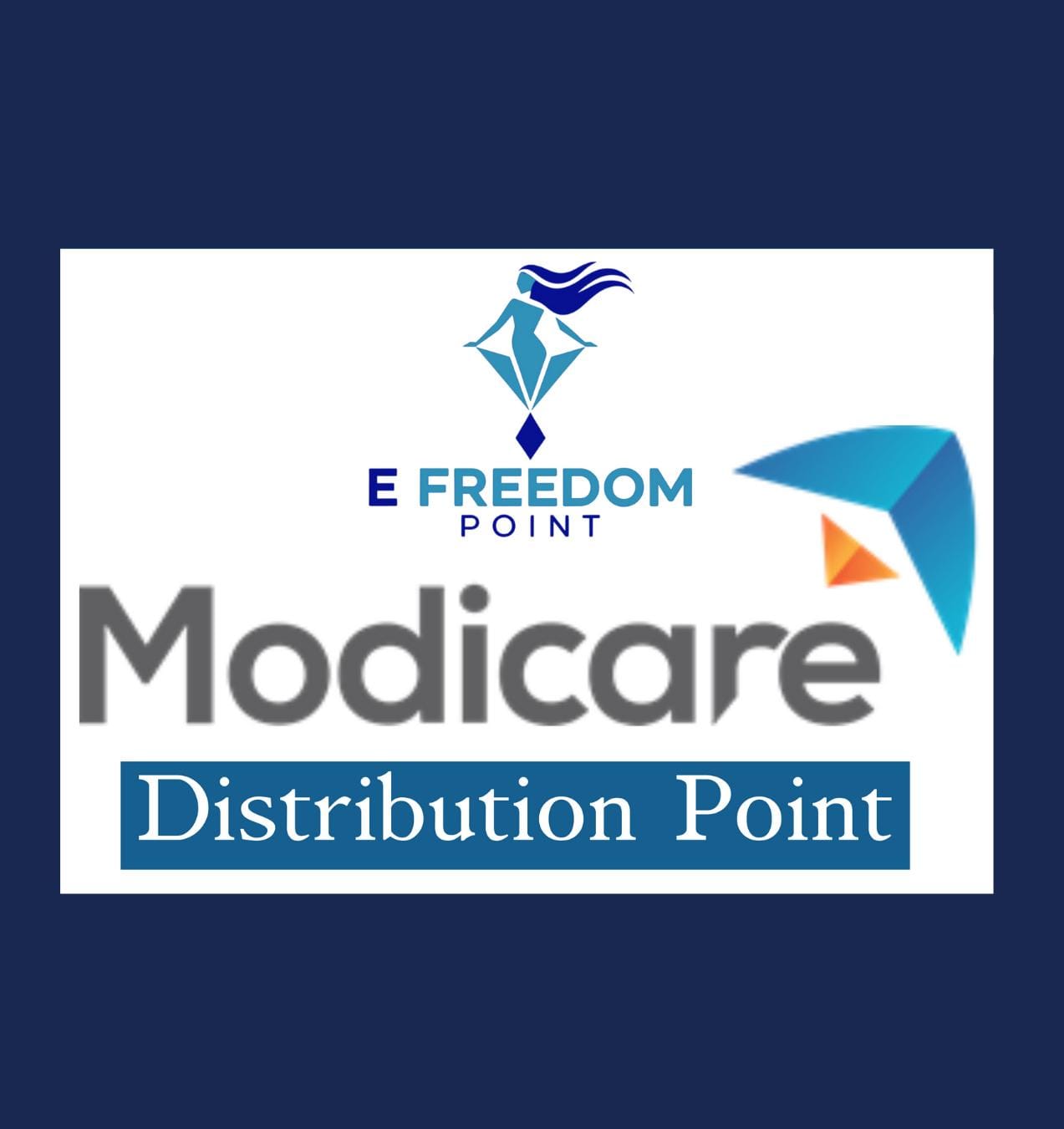 Modicare Distribution Point  - Vandana Modi Jain Logo | SGM Vendor